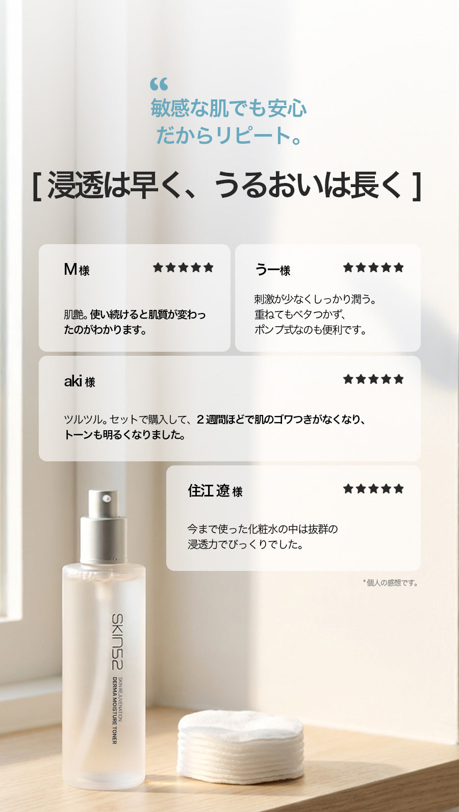 SKIN52 ダーマモイスチャトナー 化粧水