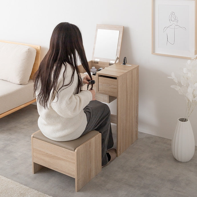 コンパクトドレッサー 幅50cm