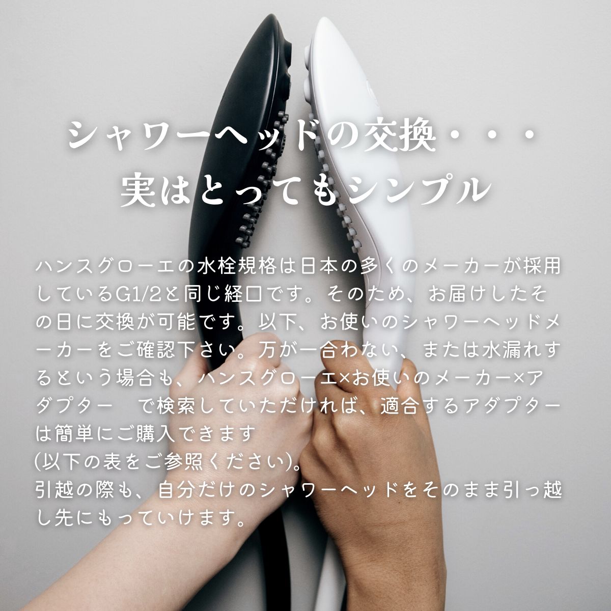 ウーマナイザー ウェーブ ハンスグローエ シャワーヘッド