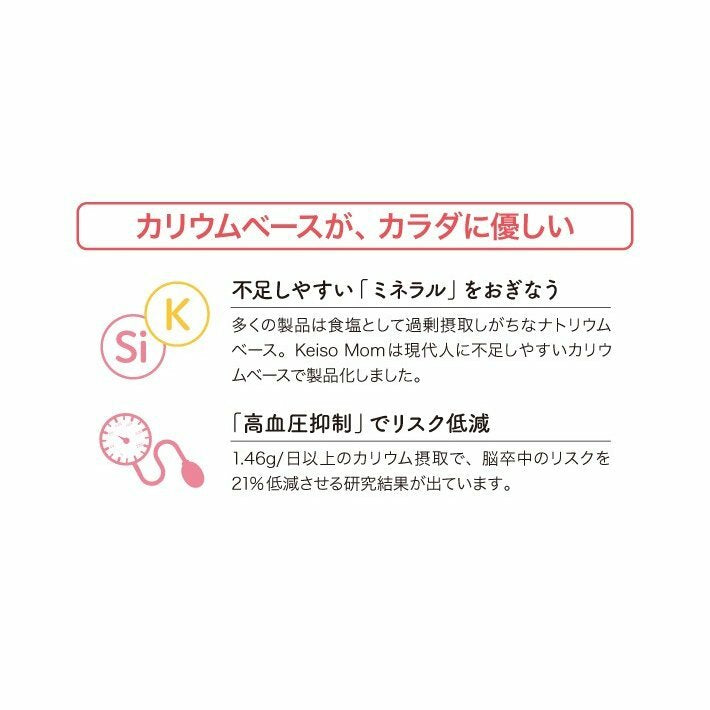 keiso Mom ケイソマム シリカ水 50ml 日本産