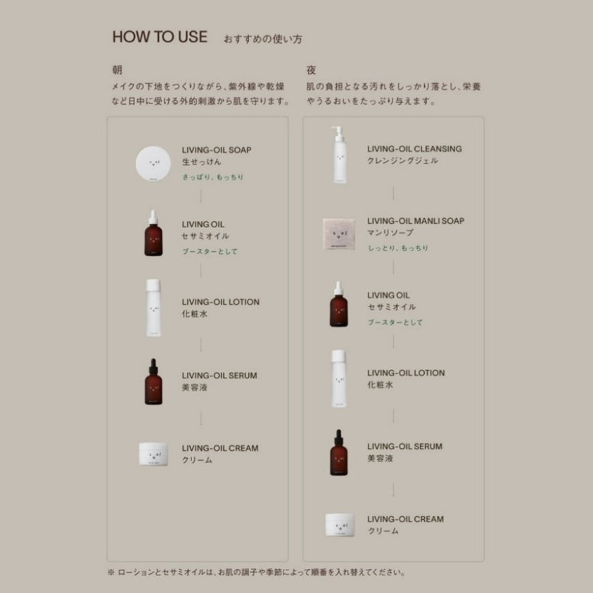 soel(ソエル)LIVING-OIL LOTION 化粧水 120ml