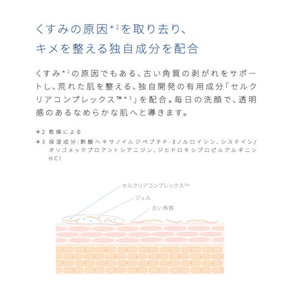 シグナリフト 洗顔ジェル 泡立て不要 約120回分