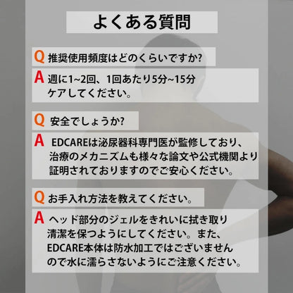 EDCARE 男性のデリケートなお悩みに