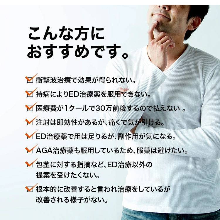 EDCARE 男性のデリケートなお悩みに