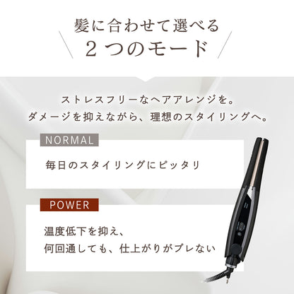 Nobby NBS551-K アレンジストレートアイロン 15mm