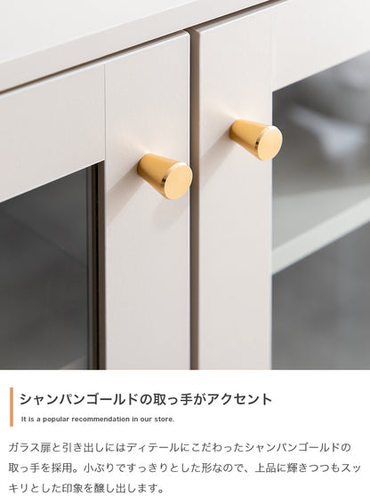 ガラスキャビネット 幅60cm