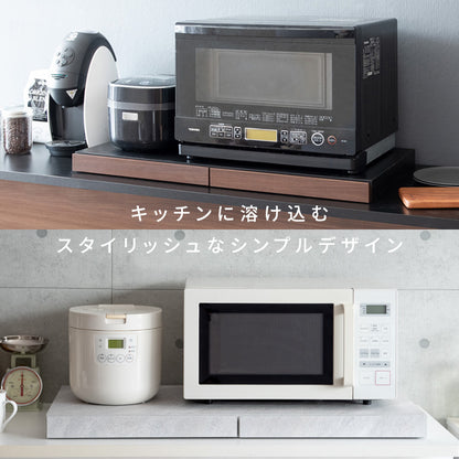 レンジ下トレー 幅80cm