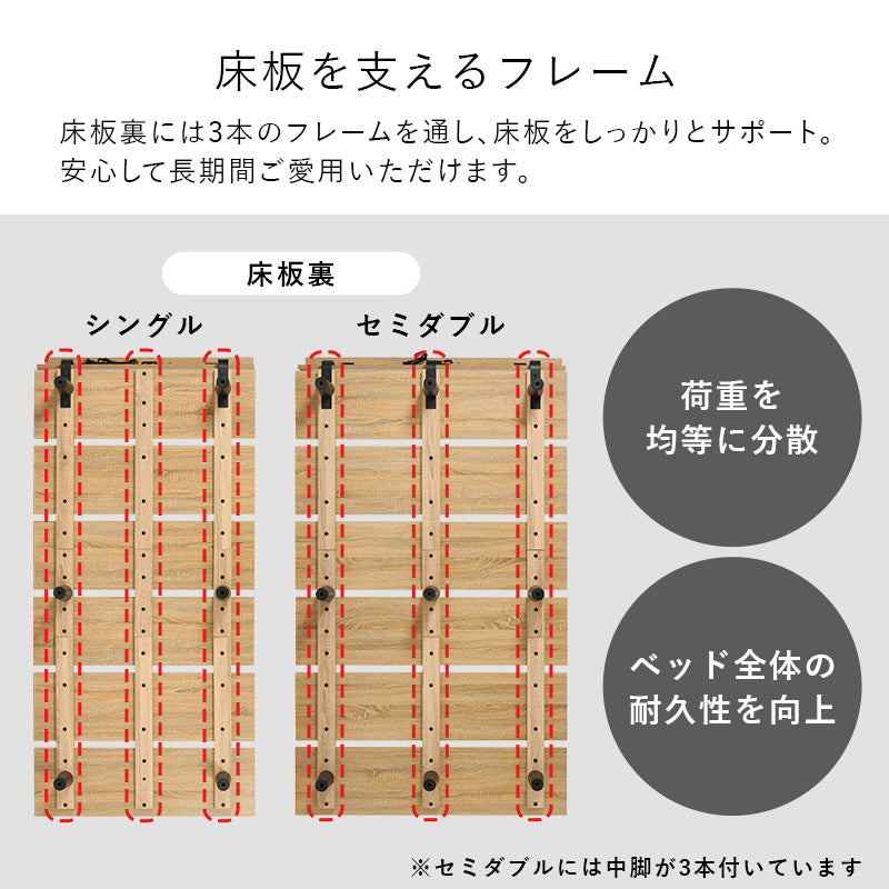 ベッド 幅97cm 120cm