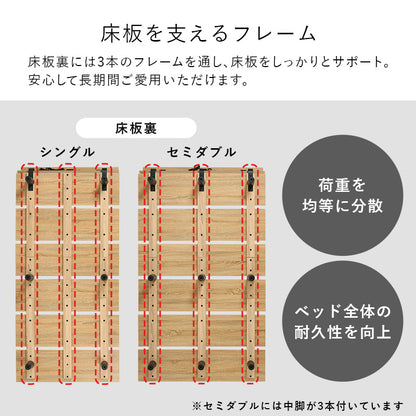 ベッド 幅97cm 120cm