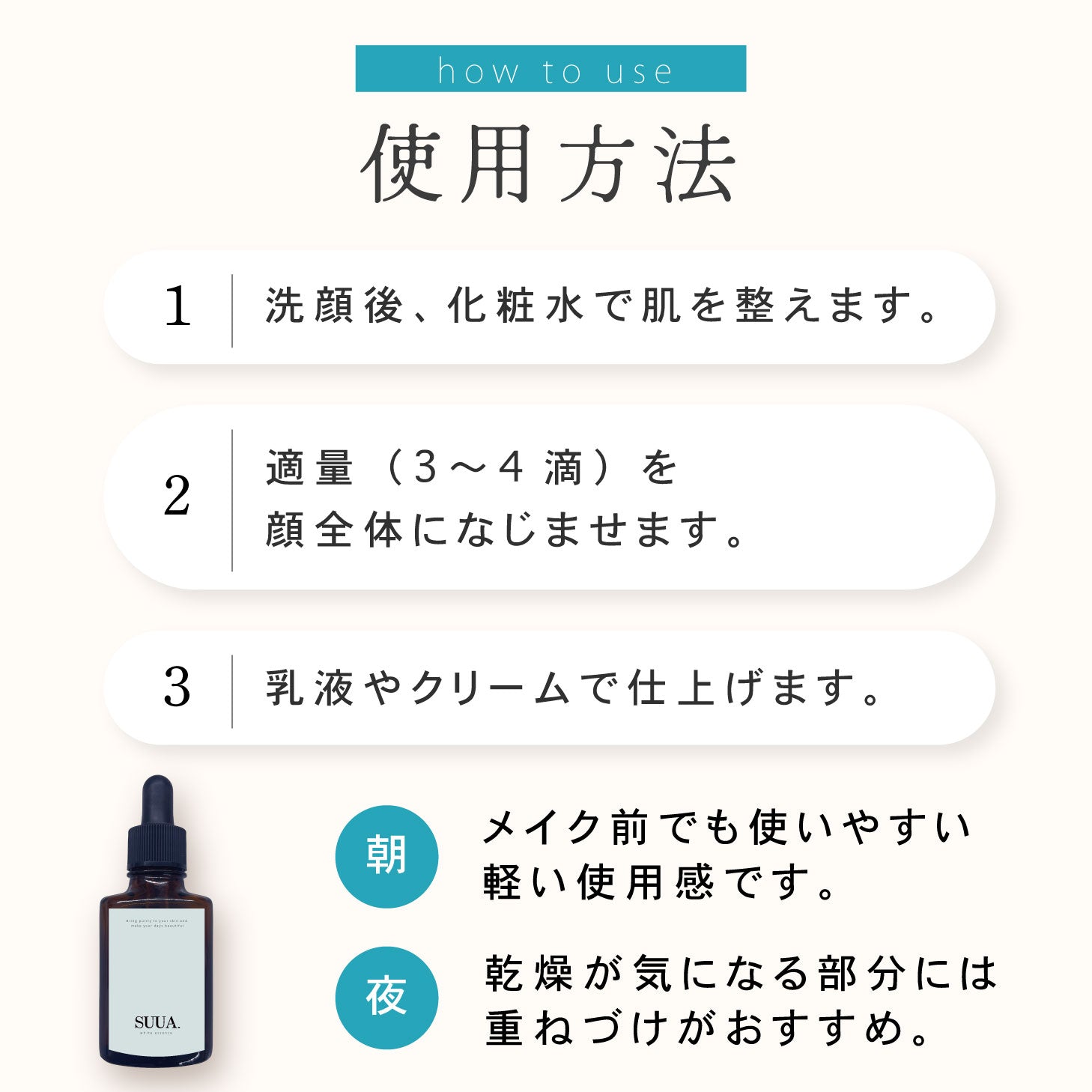 【くすみ肌用】 SUUA.スーア 美白美容液 30mL ナイアシンアミド ビタミン