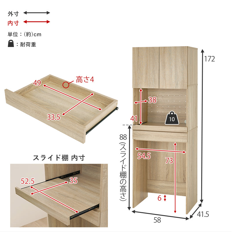 キッチンラック 3タイプ