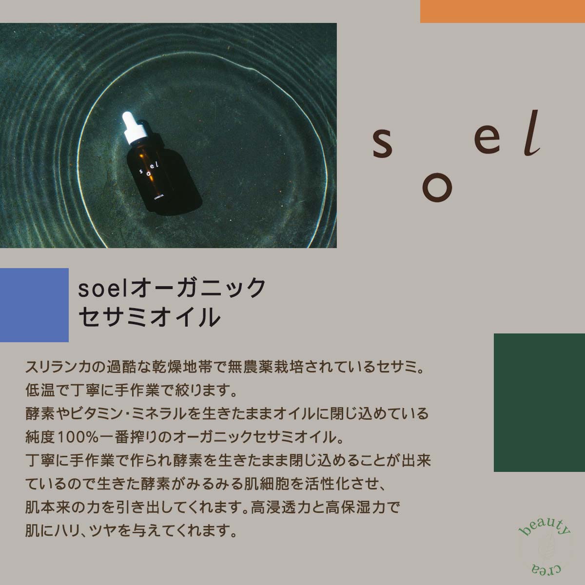 soel（ソエル）LIVING‐OIL 導入液 60ml