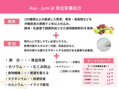 Asa-Jure 酵素ジュレドリンク 1ヶ月分