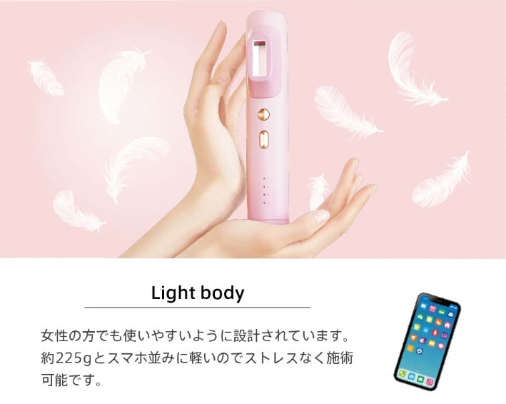 正規販売店 DR.ELLEMISS NUDE ドクターエルミスヌード 家庭用光脱毛器